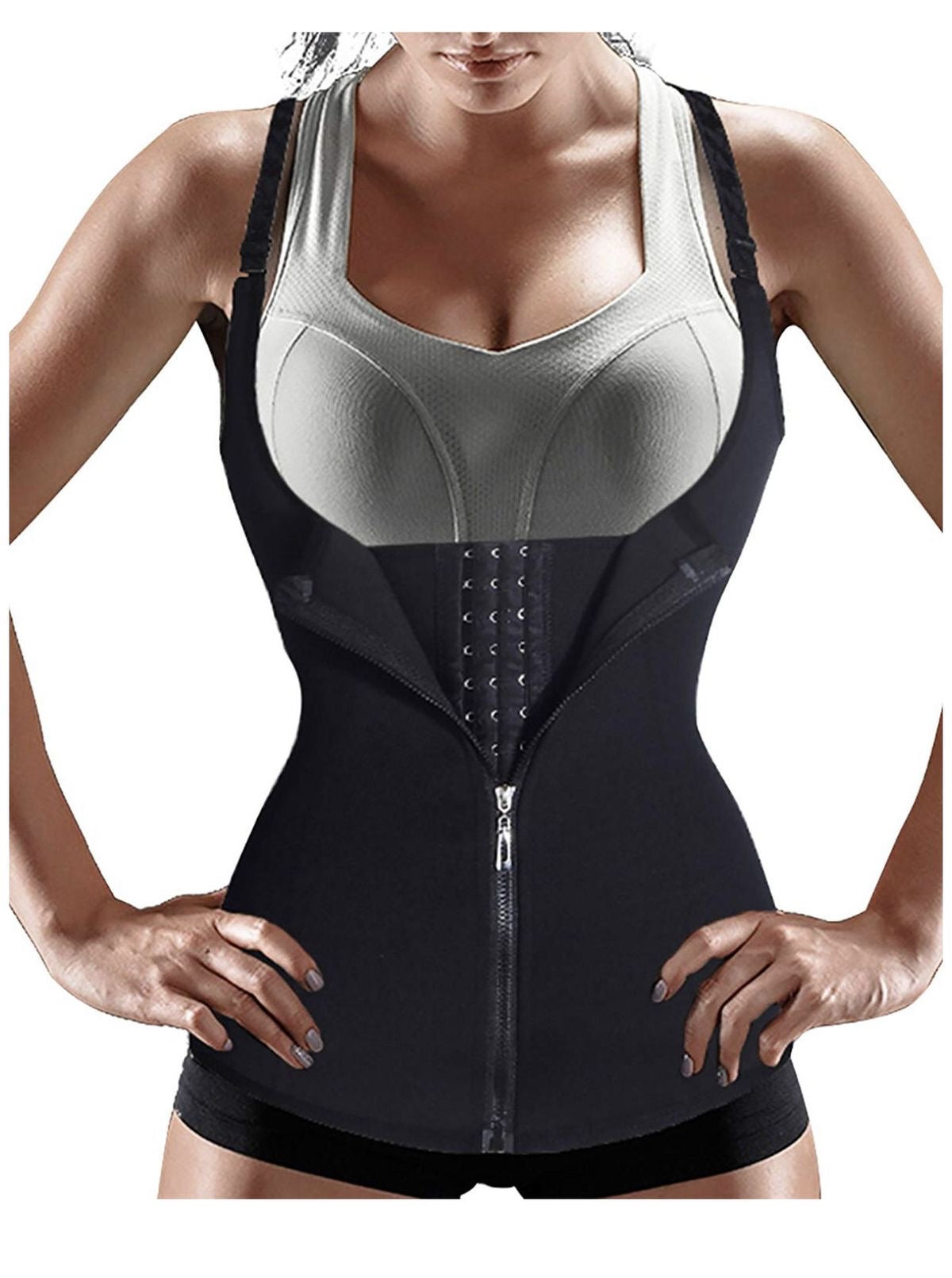 Corset Zipper Vest Body Shaper