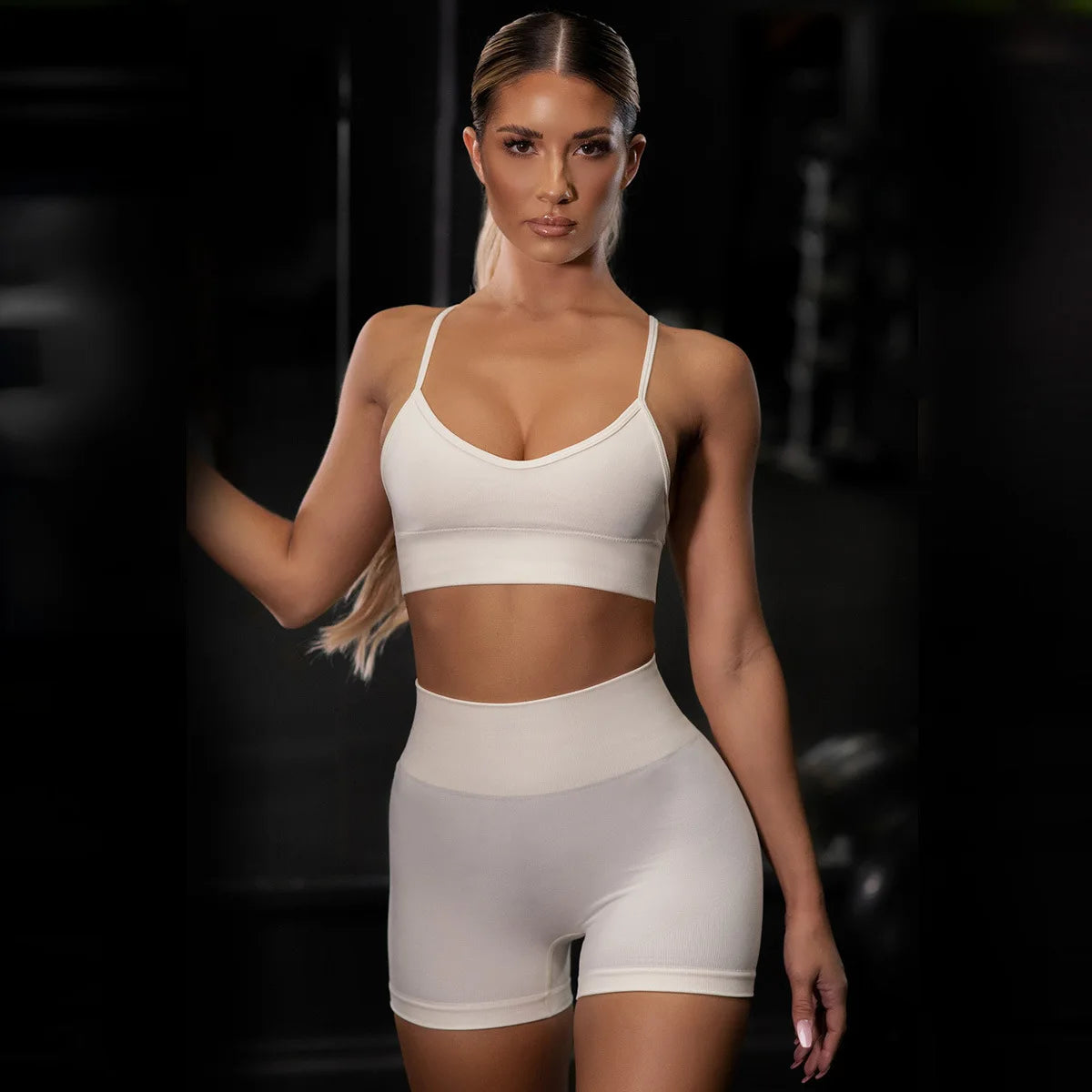 2Pcs sexy Yoga Suit Sets